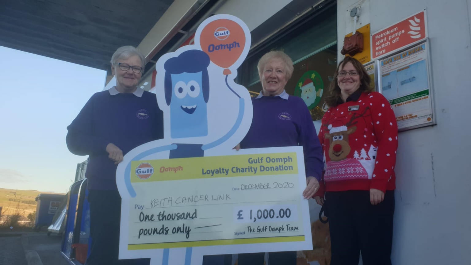 2020 Charity Winners Oomph Fuel Rewards