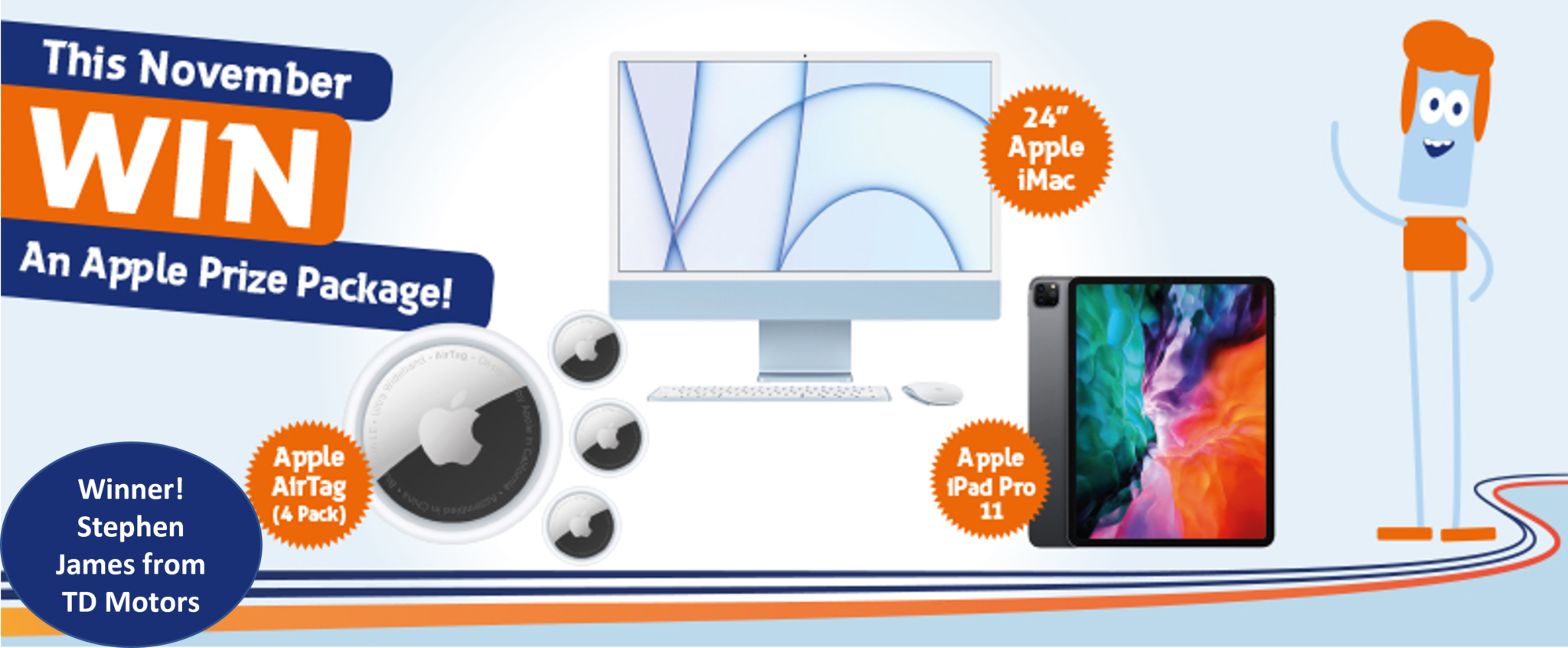 November Prize Package Winner