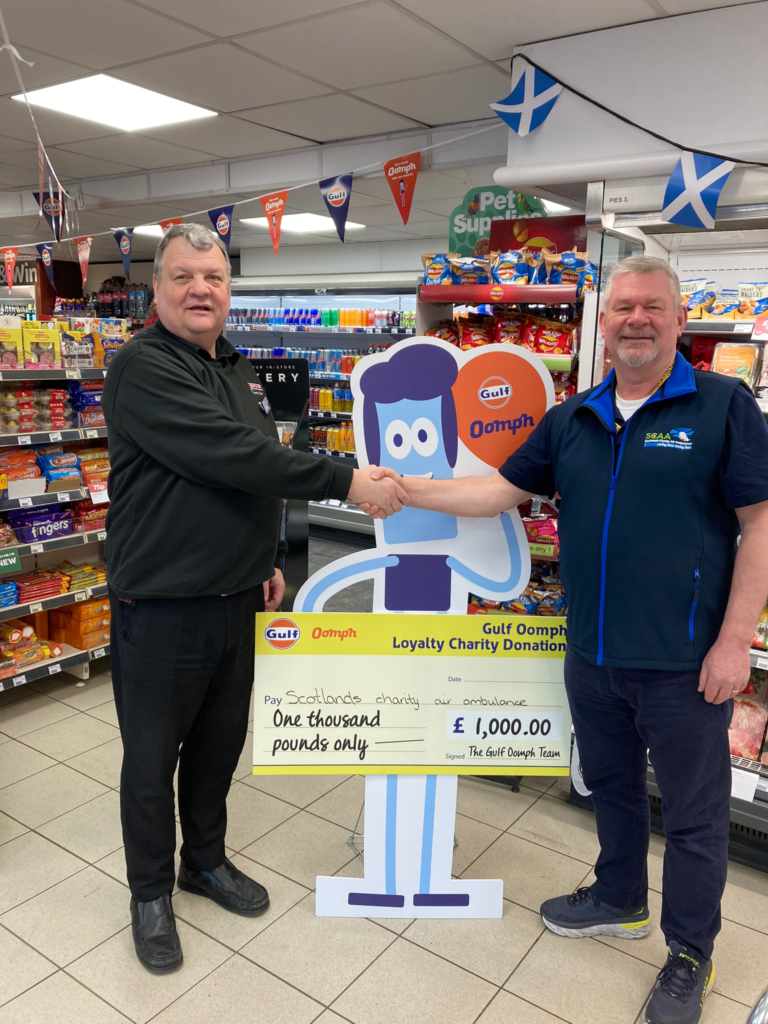 December Charity Winners! Oomph Fuel Rewards