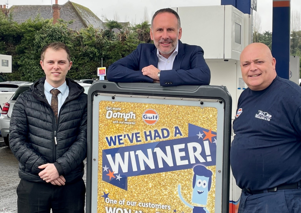 February Prize Winner! Oomph Fuel Rewards