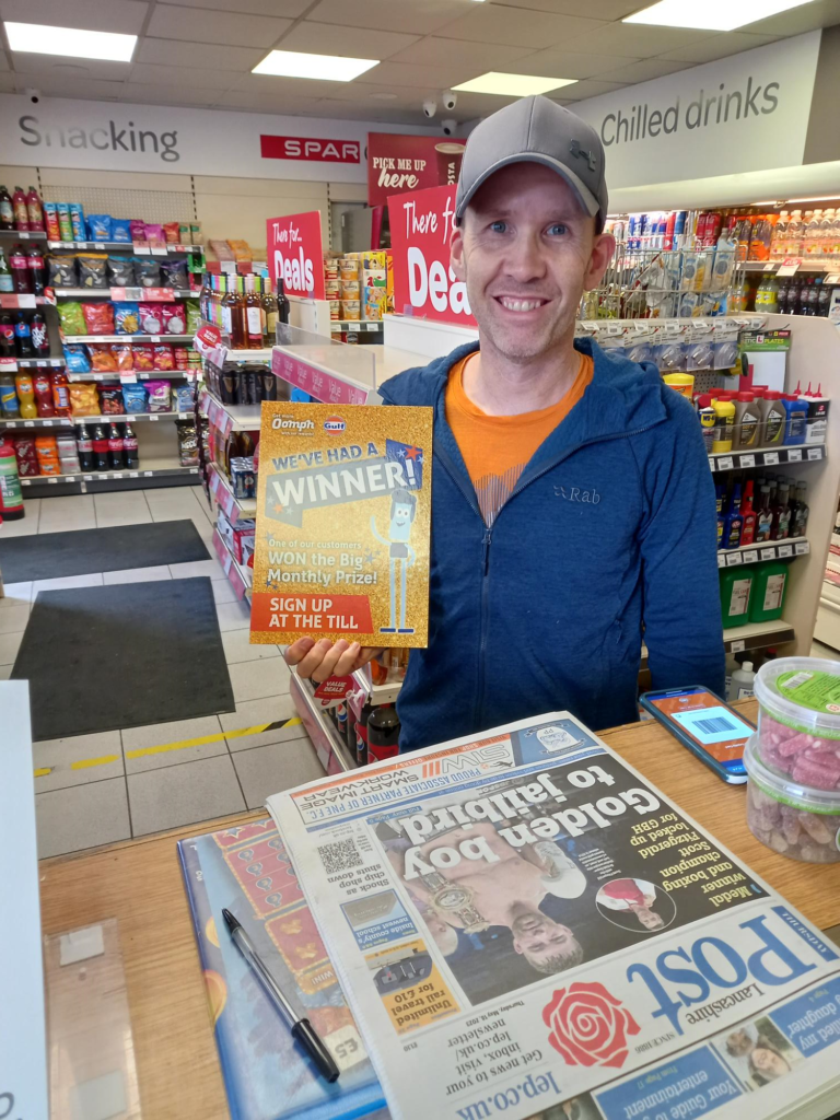 May Prize Winners! Oomph Fuel Rewards