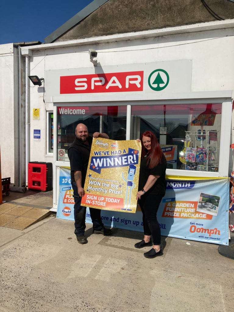 May Prize Winners! Oomph Fuel Rewards